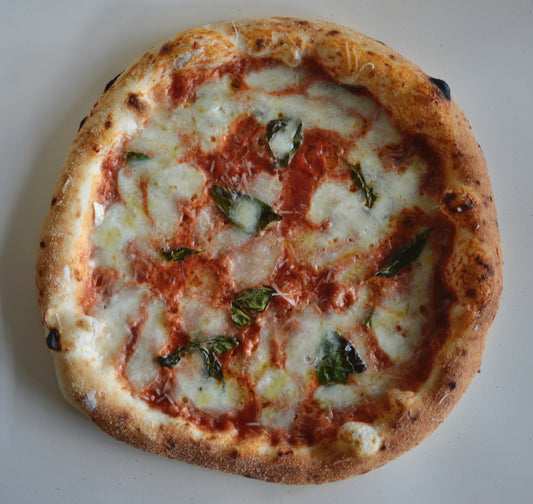 pre-baked Margherita Pizza