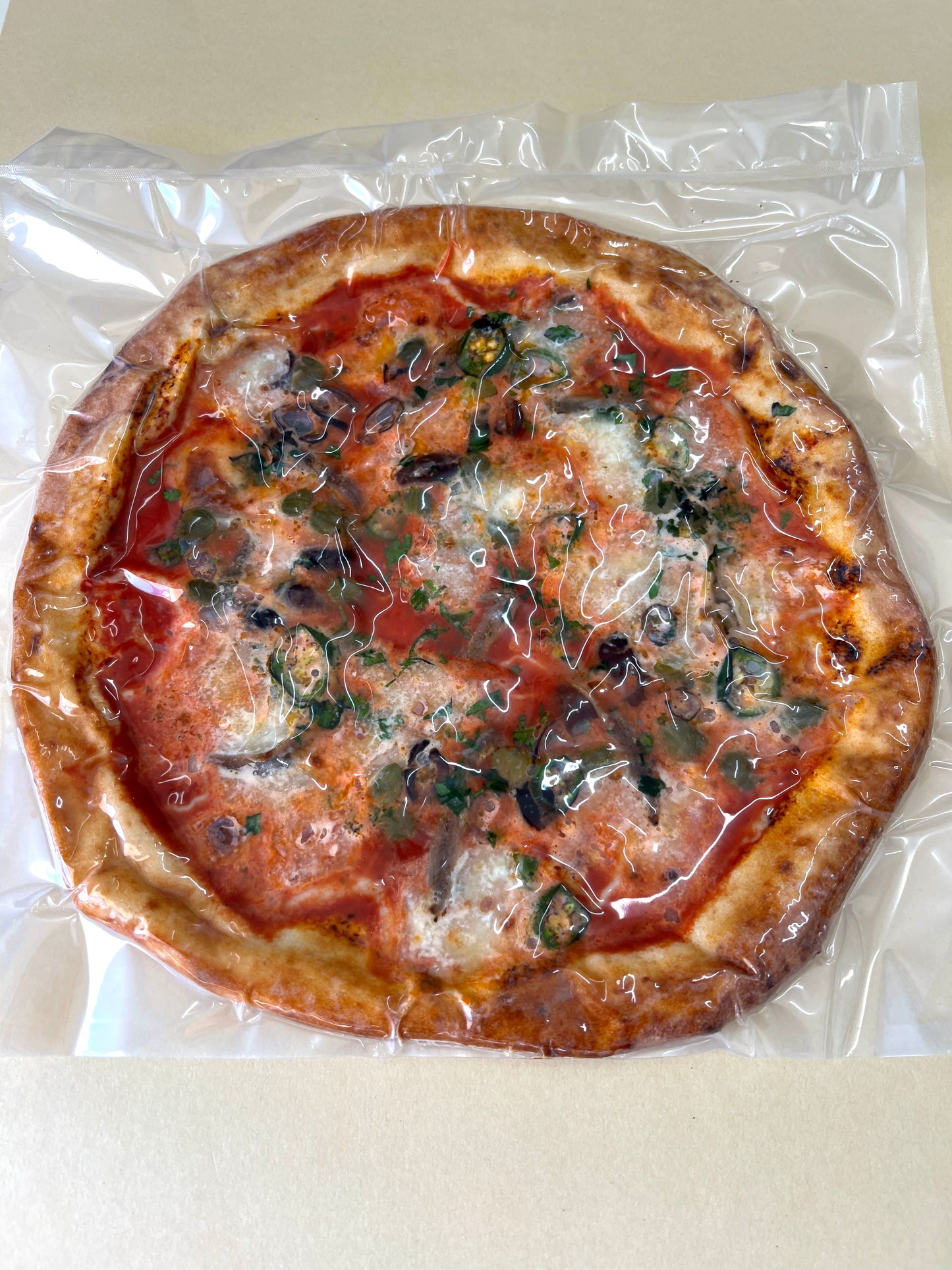 pre-baked Napoli pizza