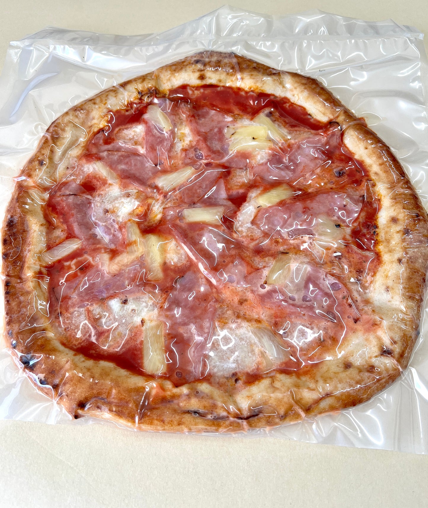 pre-baked Hawaiian Pizza