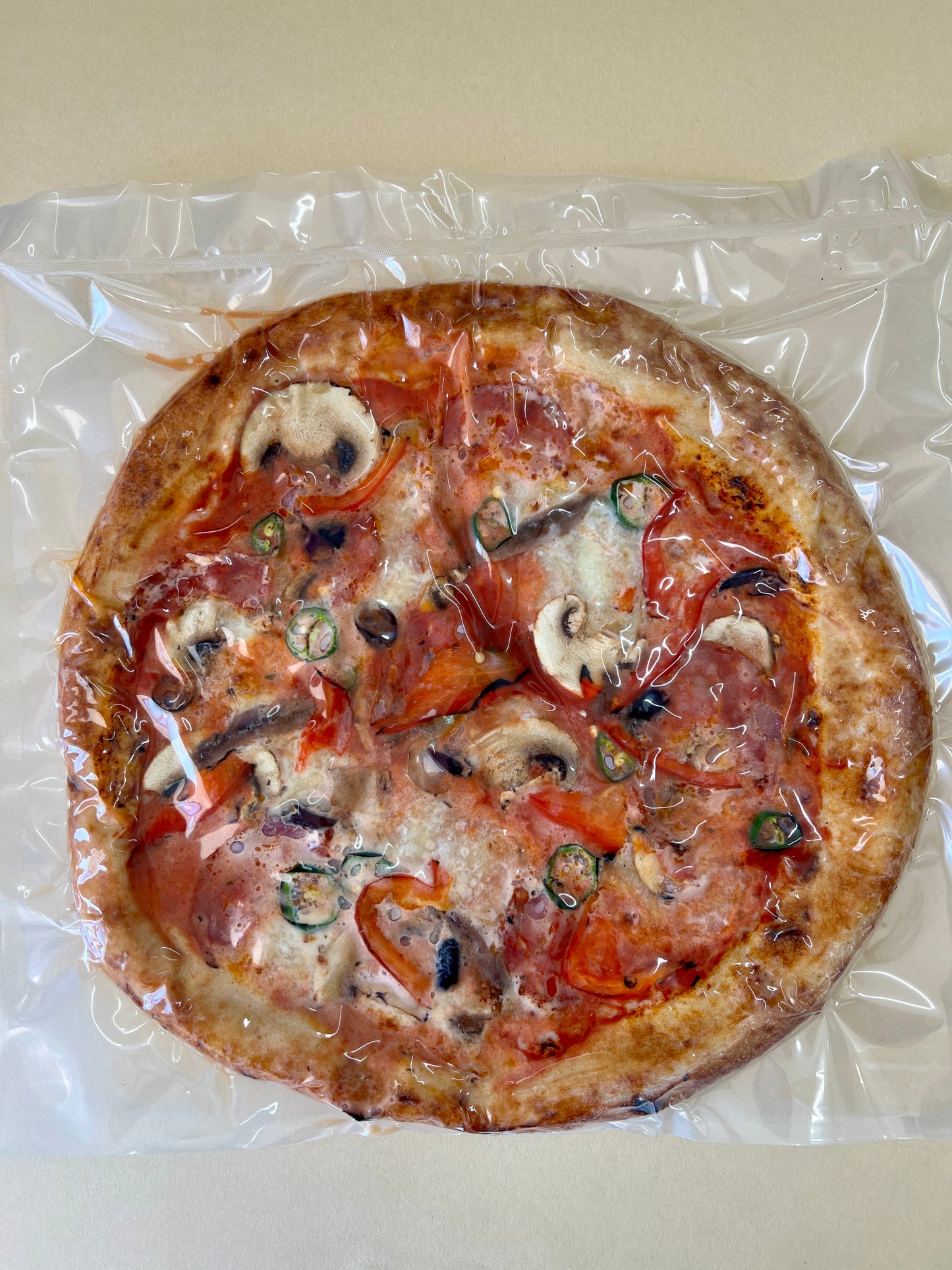 pre-baked Old bridge favourite Pizza