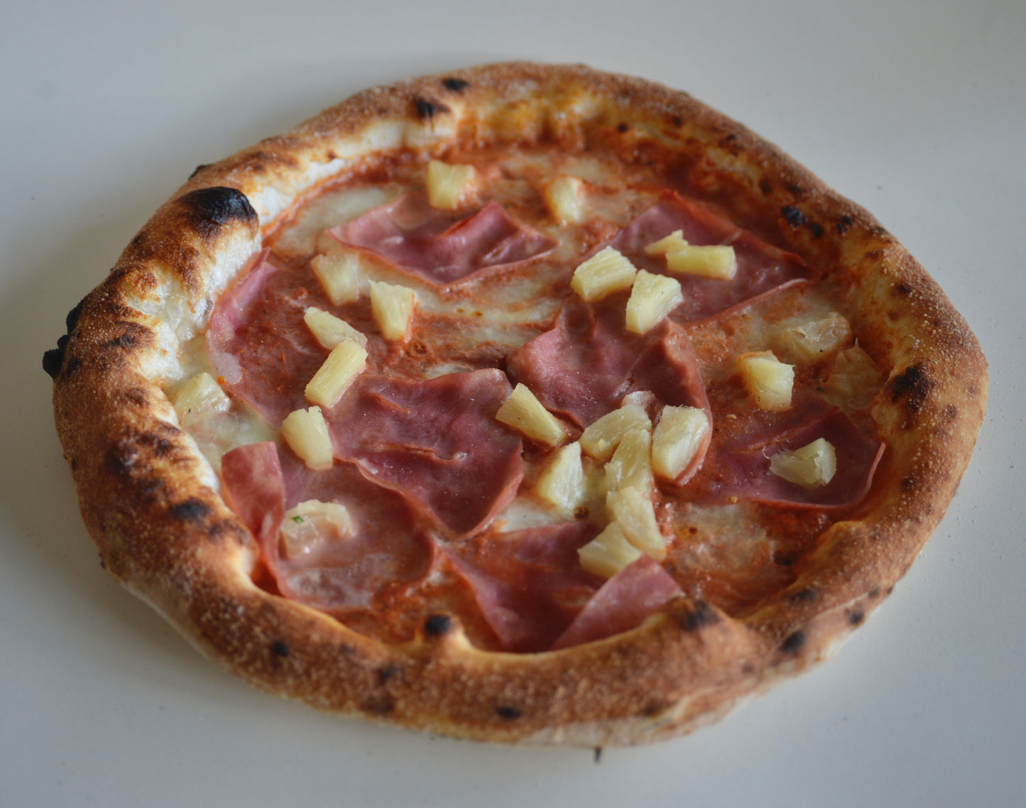 pre-baked Hawaiian Pizza