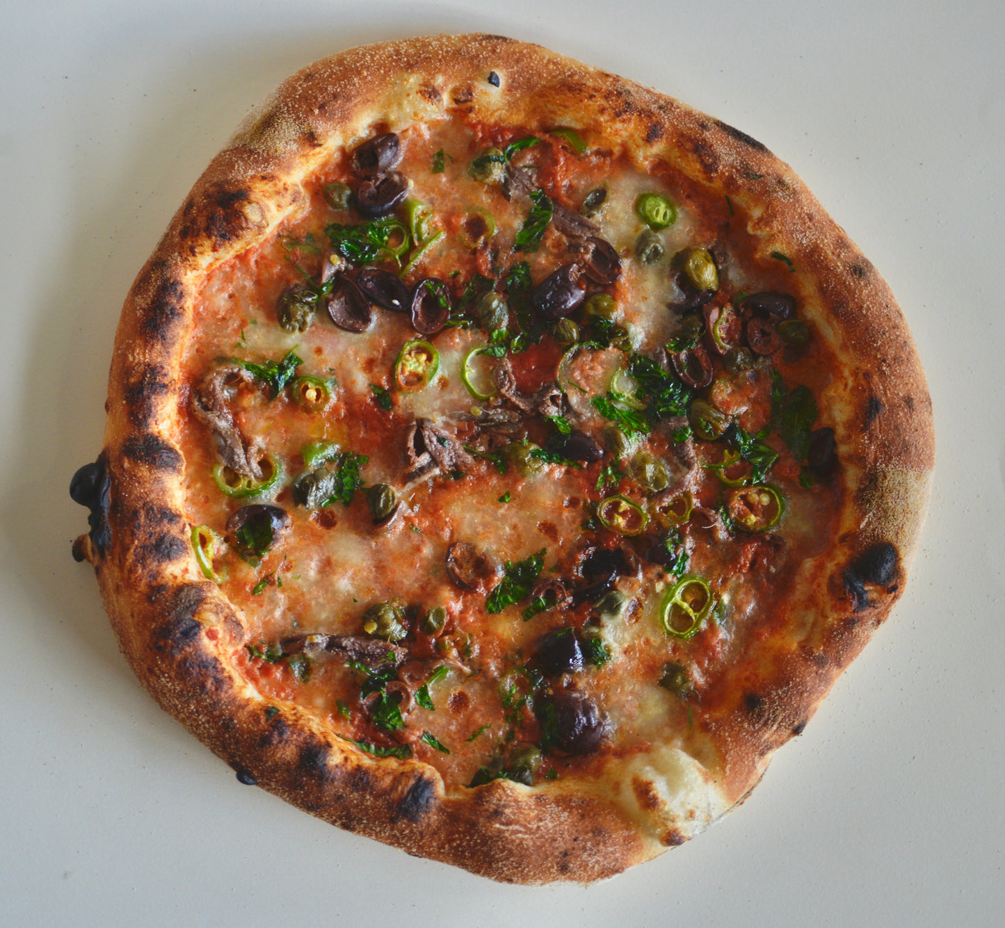 pre-baked Napoli pizza