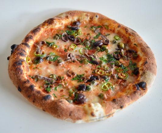 pre-baked Napoli pizza