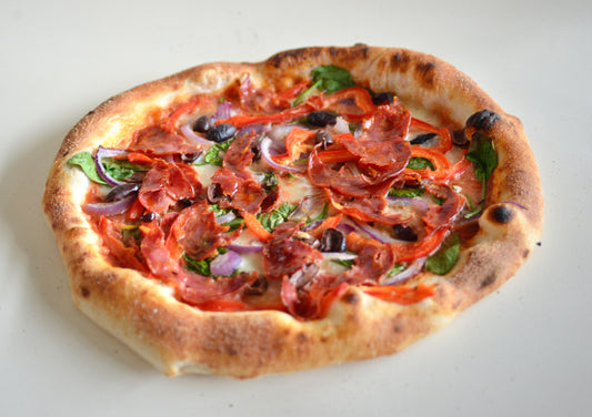 pre-baked Spaniard Pizza