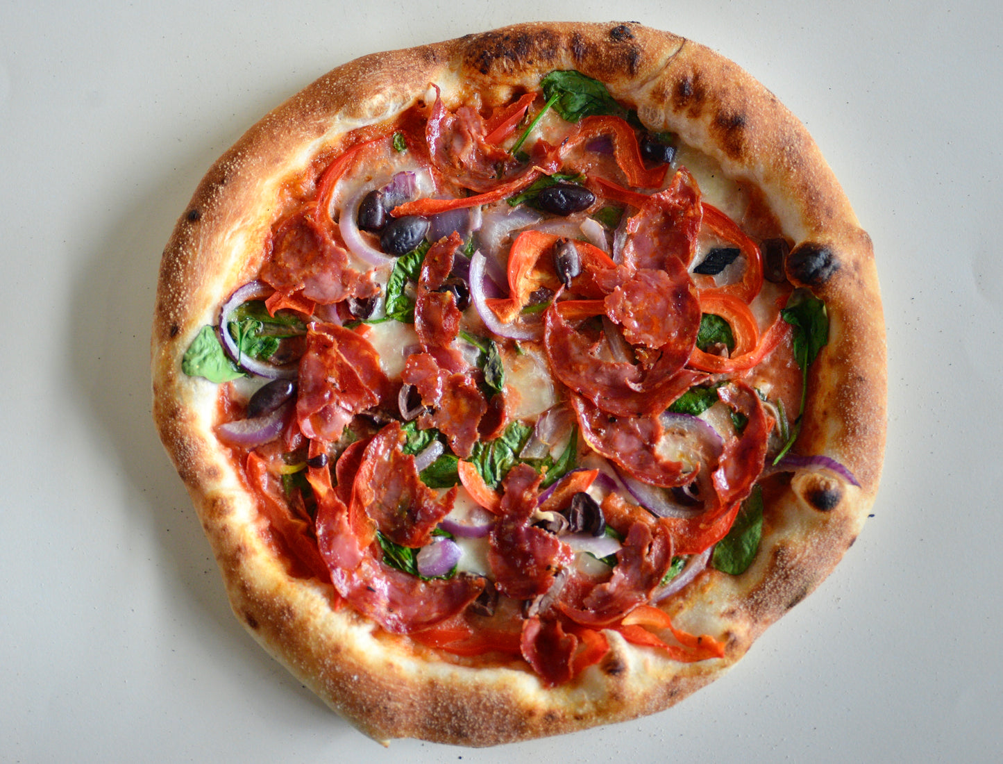 pre-baked Spaniard Pizza
