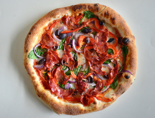 pre-baked Spaniard Pizza