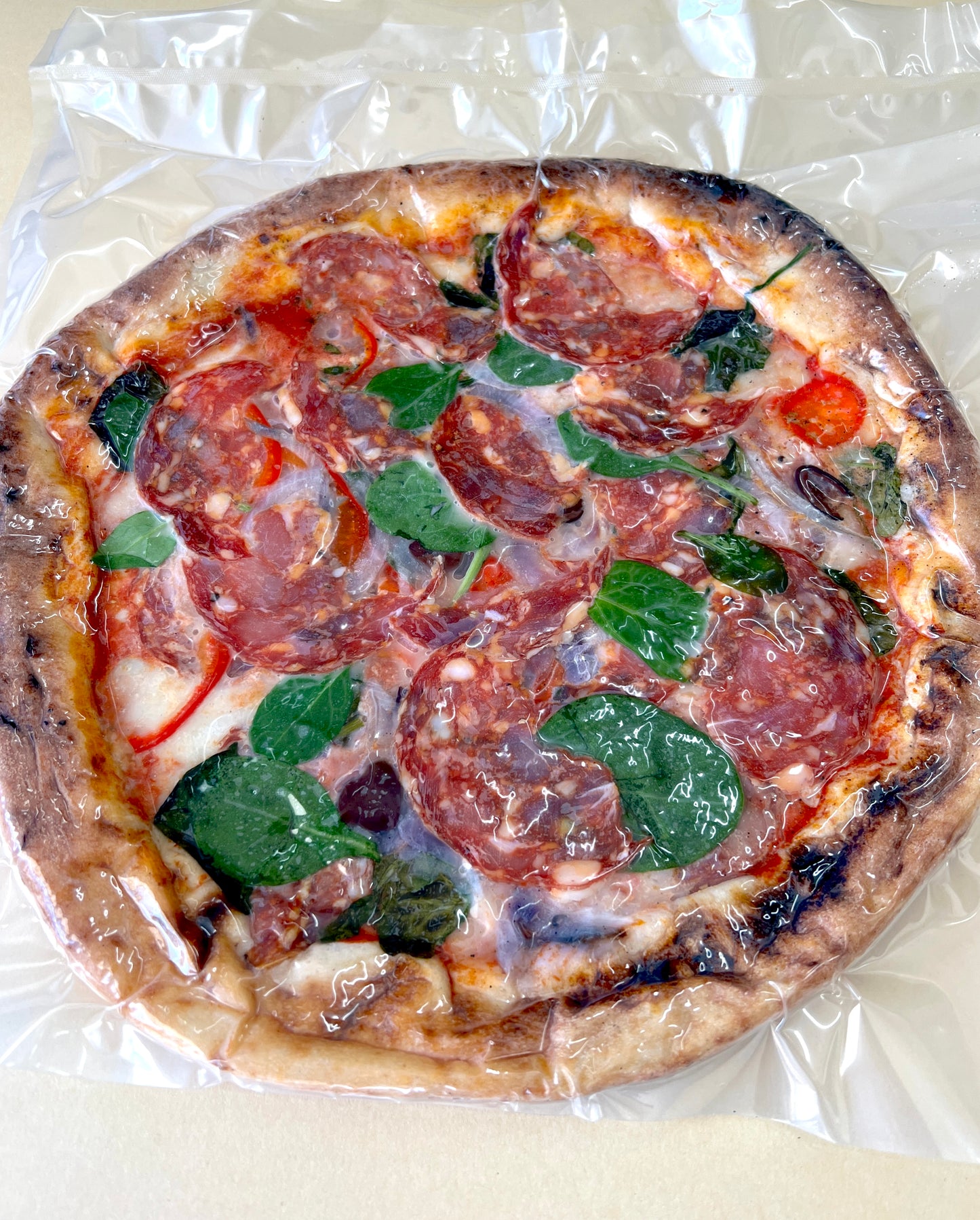 pre-baked Spaniard Pizza